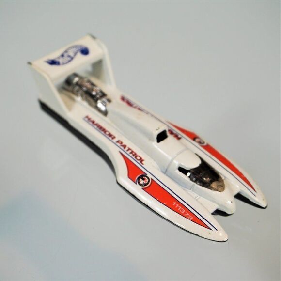 Harbor Patrol Mattel Hotwheels 1995 Hydroplane - Picture 3 of 4